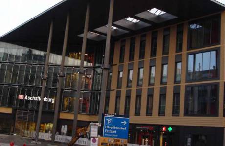 Eröffnung des Aschaffenburger Hauptbahnhofs