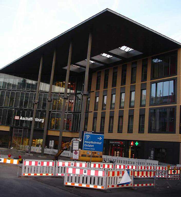 Dachdeckerarbeiten Hauptbahnhof Aschaffenburg